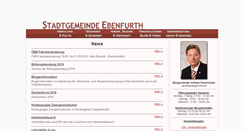 Desktop Screenshot of ebenfurth.at